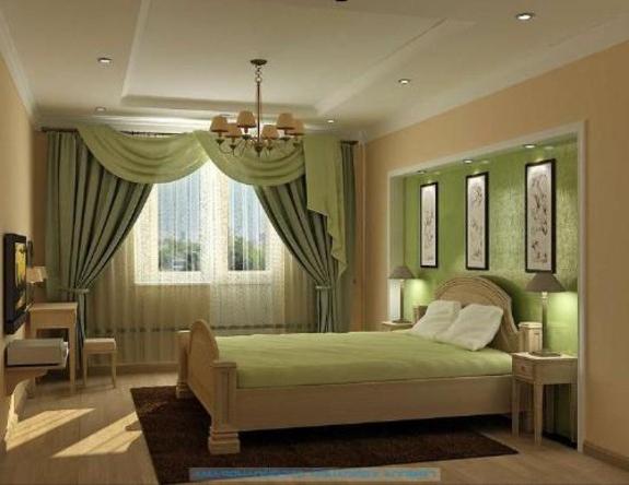 Modern design: Välj gardiner för sovrummet