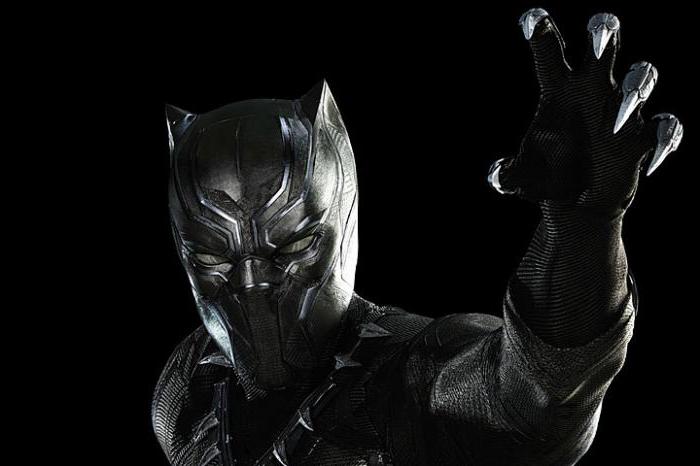 Black Panther Marvel Comics utseende utanför serierna