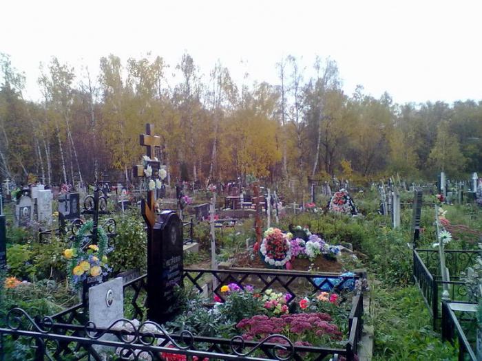 Shcherbinskoye kyrkogård: funktioner och driftsätt