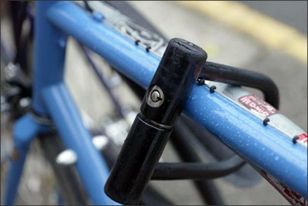 låser för en cykel