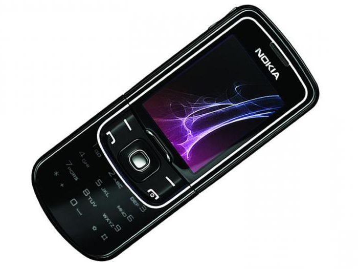 Nokia 8600 Luna: recension, specifikationer, ägarrecensioner